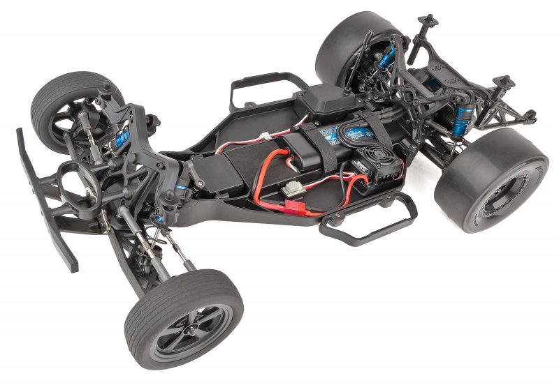 Image 4 of Team Associated DR10 Drag Race Car, 1/10 Brushless 2WD RTR Combo with LiPo Batte