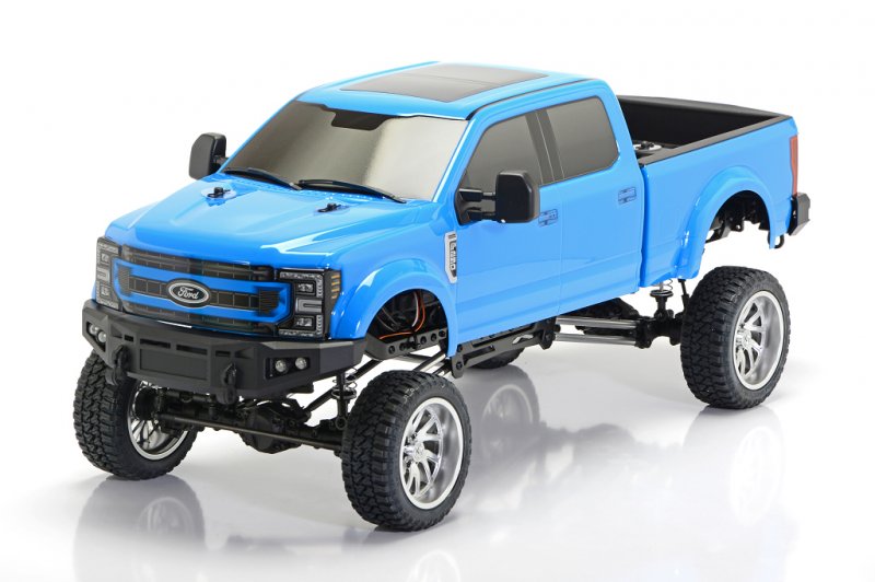Image 4 of CEN Ford F250 1/10 4WD KG1 Edition Lifted Truck Daytona Blue - RTR