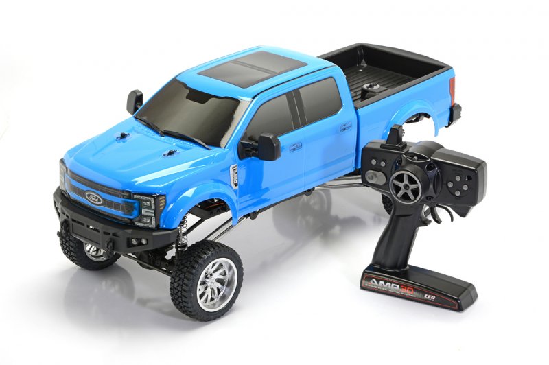 Image 11 of CEN Ford F250 1/10 4WD KG1 Edition Lifted Truck Daytona Blue - RTR 