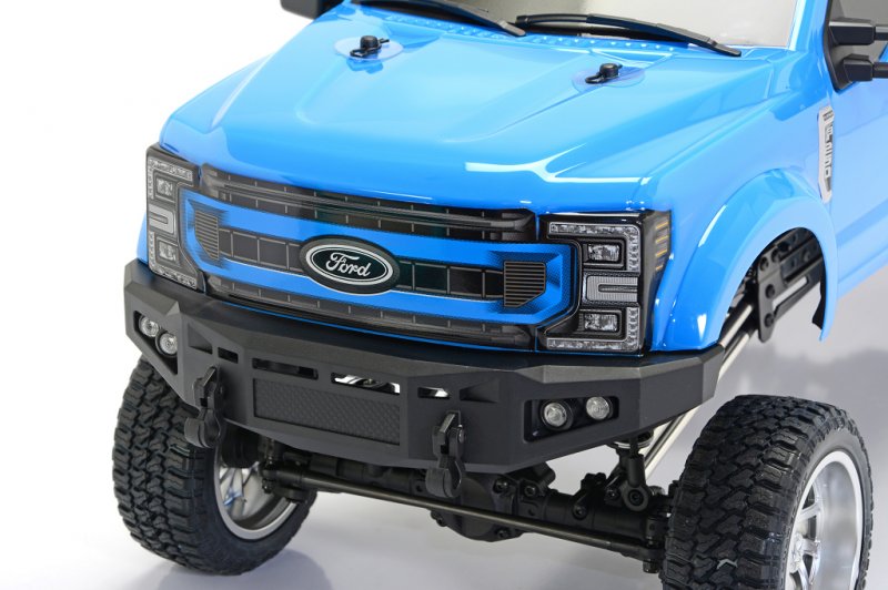 Image 7 of CEN Ford F250 1/10 4WD KG1 Edition Lifted Truck Daytona Blue - RTR