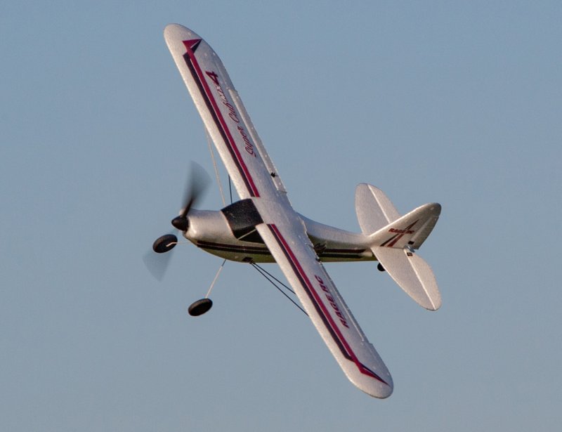 Image 8 of Rage Super Cub MX4 Micro EP 4-Channel RTF Airplane with PASS System