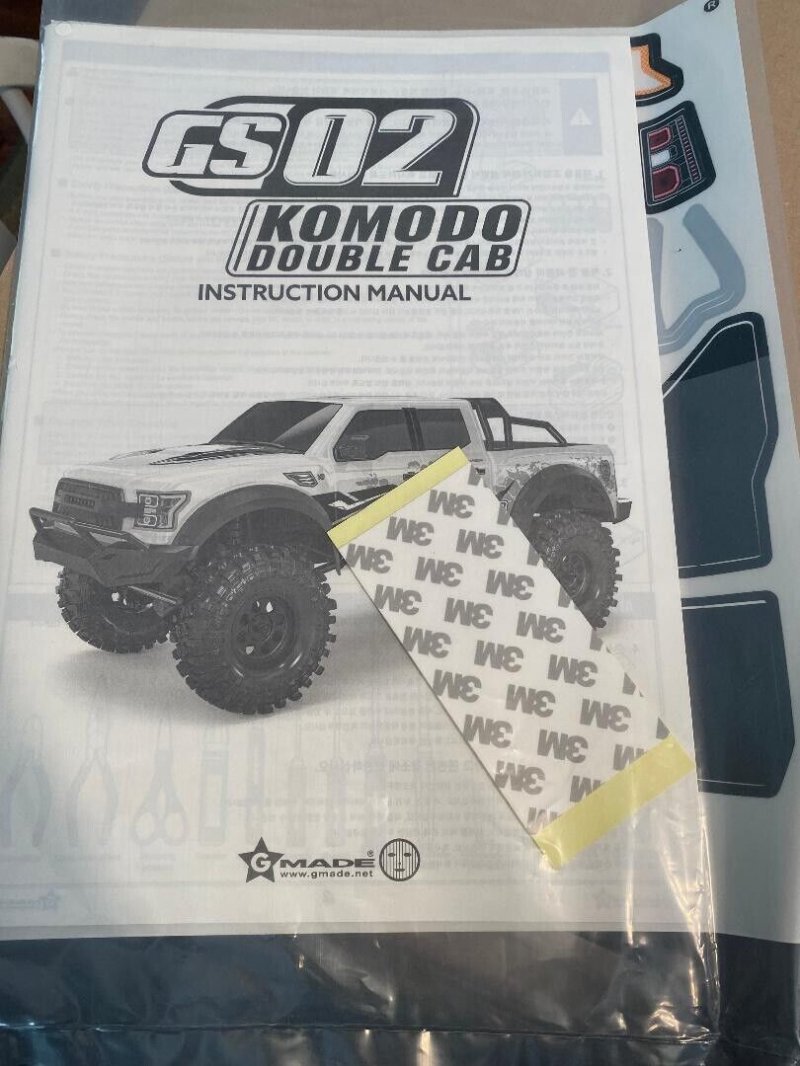 Image 2 of Gmade Komodo Double Cab TS RTR 1/10 Scale Crawler STEEL FRAME 