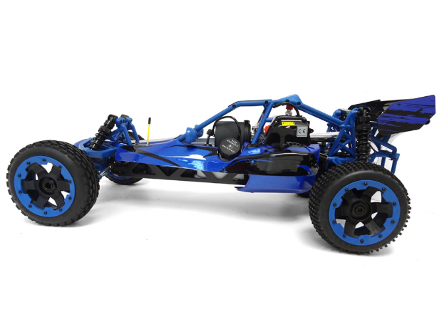 Image 7 of Rovan 1/5 Scale Ready To Run 305A 30.5cc Gas Buggy (nylon blue)