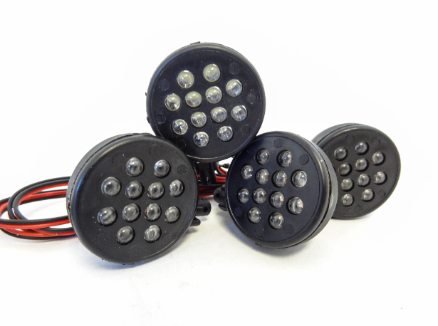 Image 1 of Baja 5T LED Truck Lights (set of 4) with Rear Tail Lights