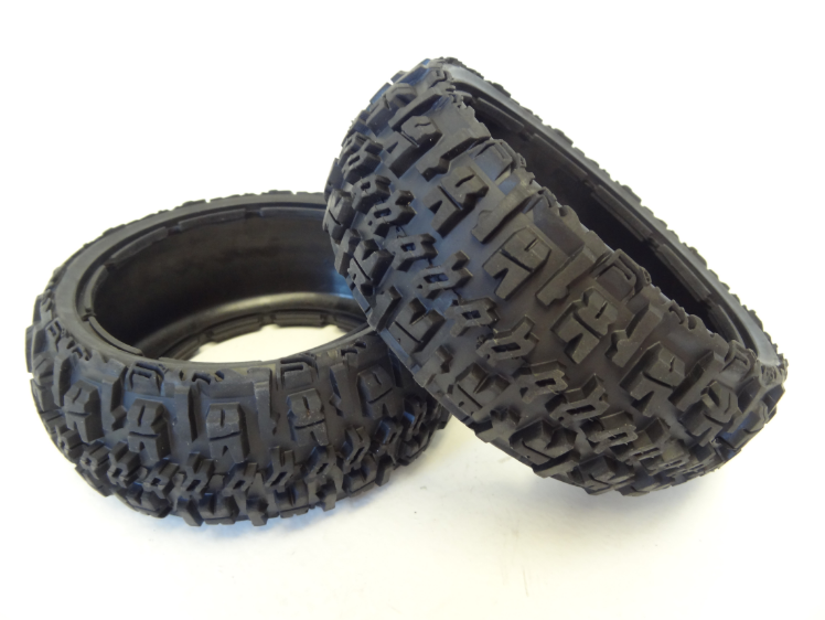 Image 1 of  Rovan SPORT 1/5 Buggy Front & Rear Off Road Excavator Tires front & rear 