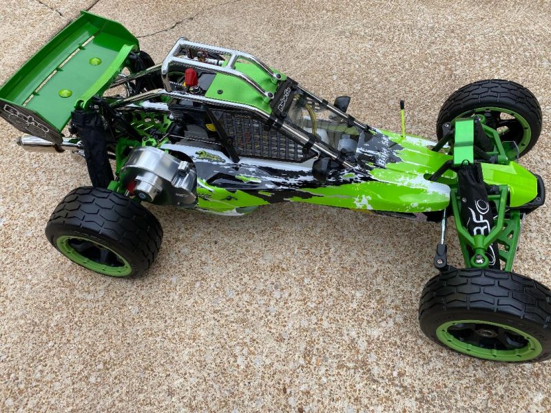 Image 1 of Rovan 1/5 Scale Ready To Run 320AS 32cc Sand/Snow Racer Gas Buggy