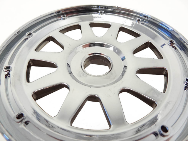 Image 2 of Baja Buggy Gen 3 Chrome Plated Plastic Rims front & rear 