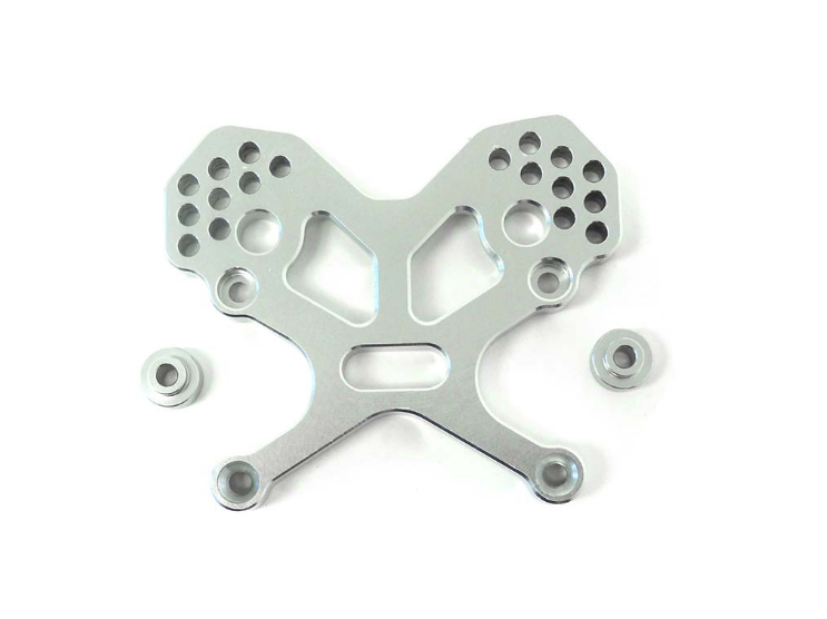 Image 0 of Baja Front Multi Mount Shock Tower (silver)