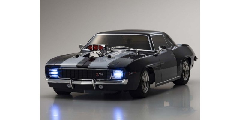 Image 8 of Fazer Mk2 1969 Chevy Camaro Z/28 RS Supercharged VE, Tuxedo Black, 1/10 Electric