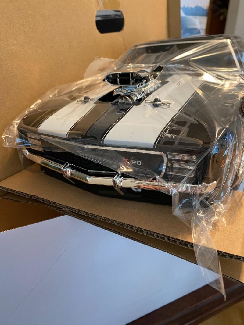 Image 0 of Fazer Mk2 1969 Chevy Camaro Z/28 RS Supercharged VE, Tuxedo Black, 1/10 Electric