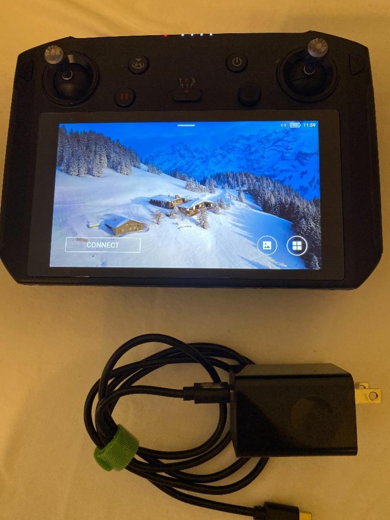 Image 1 of DJI Smart Controller RM500 perfect condition w/power cord and charge block 