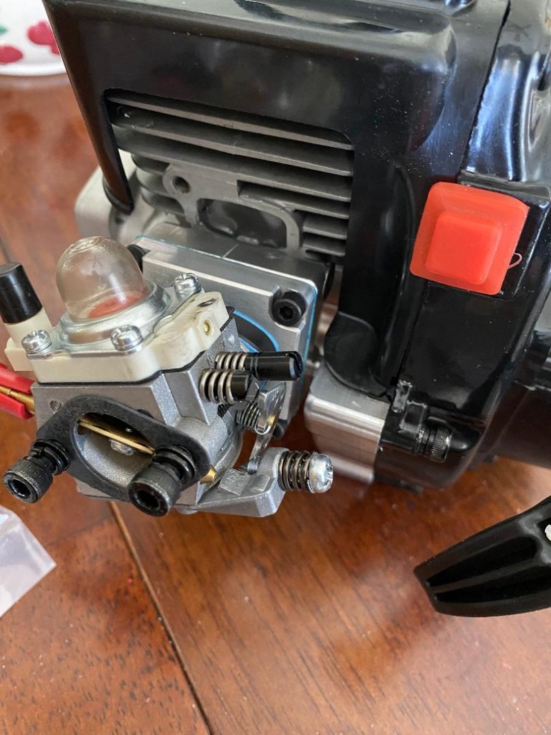Image 2 of Rovan/Bartolone Modified 45cc Engine AKA BROVAN 45cc Baja Reed Case 4-Bolt Gas 2