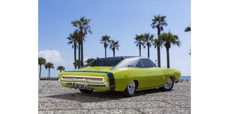 Image 5 of Kyosho 1/10 EP 4WD Fazer Mk2 FZ02L Readyset, 1970 Dodge Charger, Sublime Green