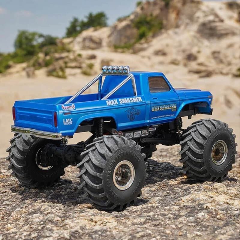 Image 4 of FMS Max Smasher V2 1/24 Scale Monster Truck RTR 4WD