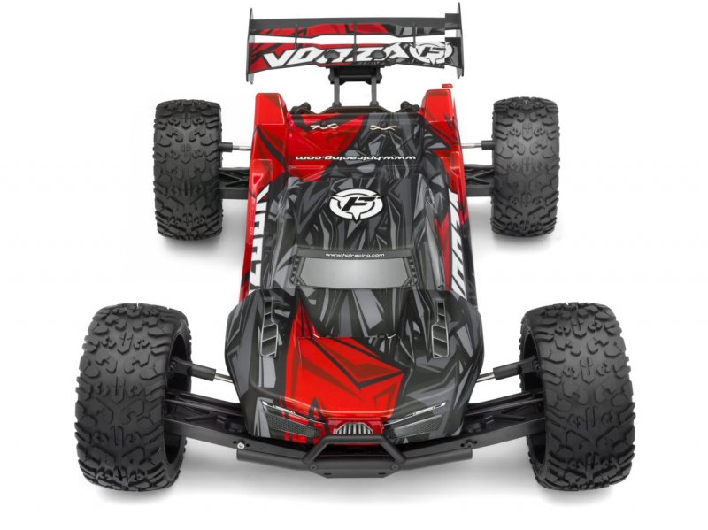 Image 4 of HPI Vorza Flux Truggy, 1/8 Scale 4WD RTR Brushless w/2.4GHz Radio System, Red
