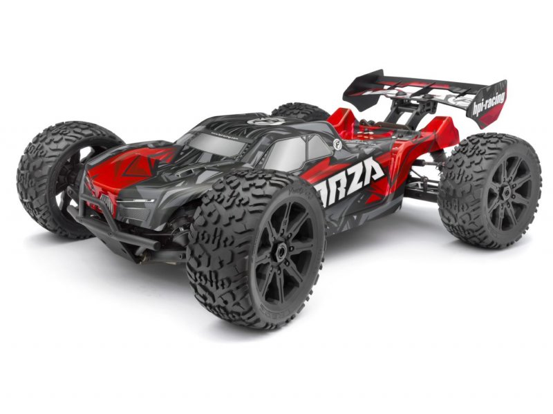 Image 5 of HPI Vorza Flux Truggy, 1/8 Scale 4WD RTR Brushless w/2.4GHz Radio System, Red