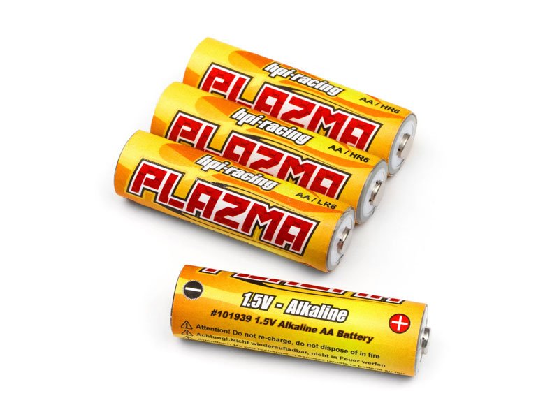 Image 0 of HPI101939  Plazma 1.5V Alkaline AA Battery (4pcs)