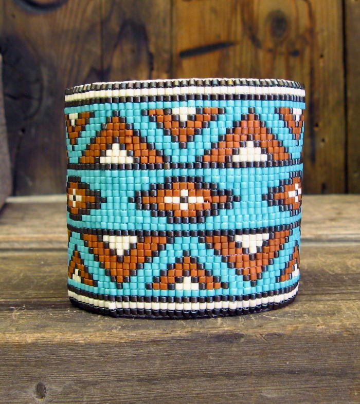 Iris Elm Jewelry Woven Cuff Bracelet