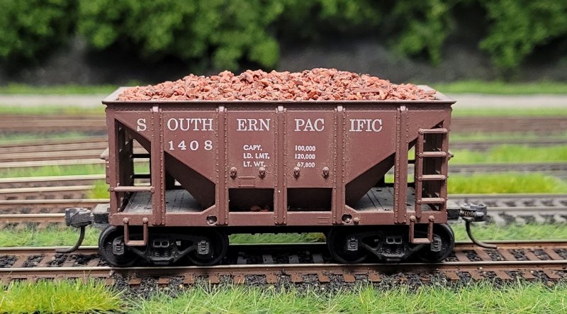 SP 1408 Loaded Ore Car