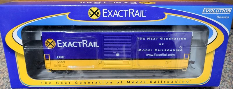 Exact Rail 2009 EXRC 2009 PC&F 6033 cf Commerative Boxcar 