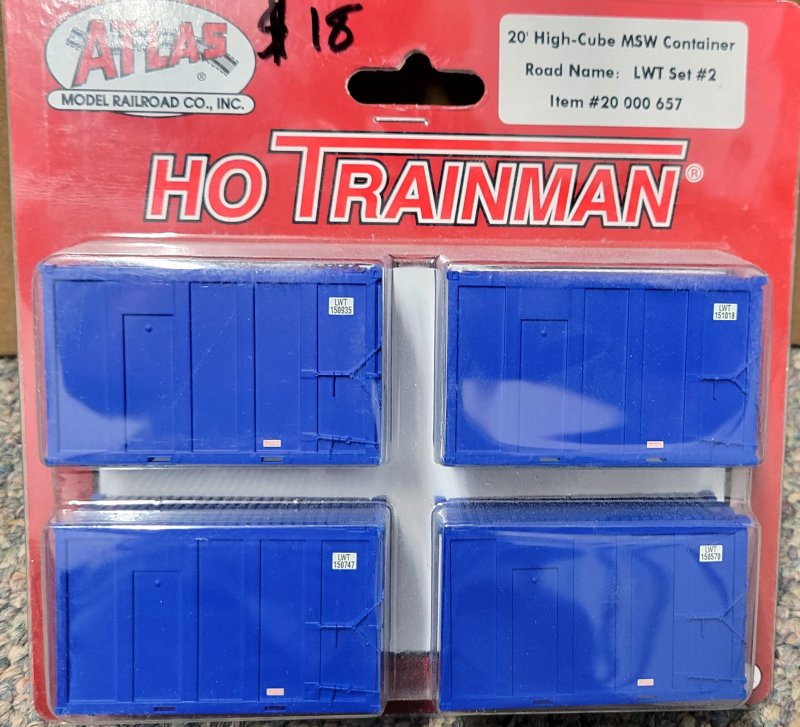 Atlas Trainman High Cube MSW Container