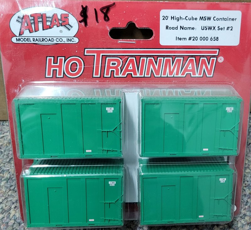 Atlas Trainman High Cube MSW Container