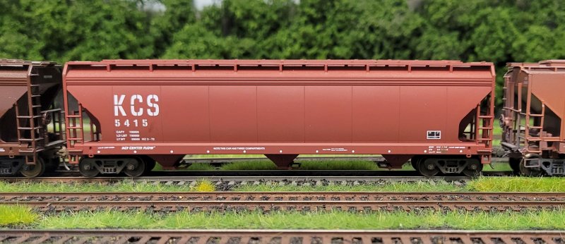 Image 0 of KCS 5415 Accurail ACF4650 Covered Hopper