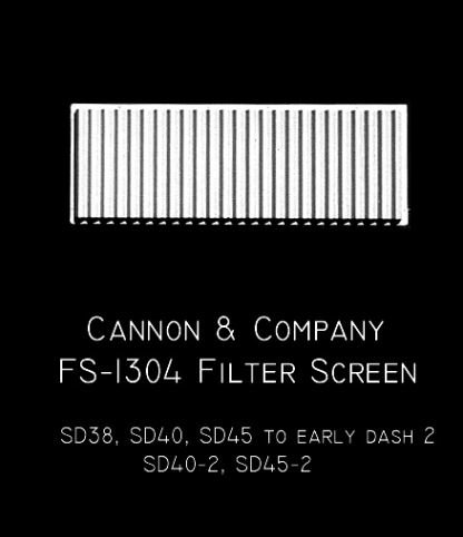 Image 0 of Cannon FS-1304 Inertial Filter Screens- SDs