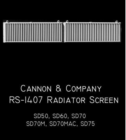 Cannon RS-1407 Radiator Screens