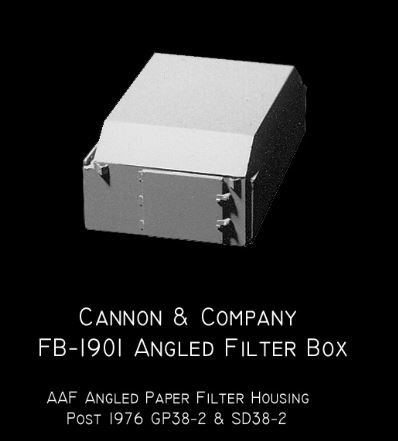 Cannon FB-1901 Angled Filter Box