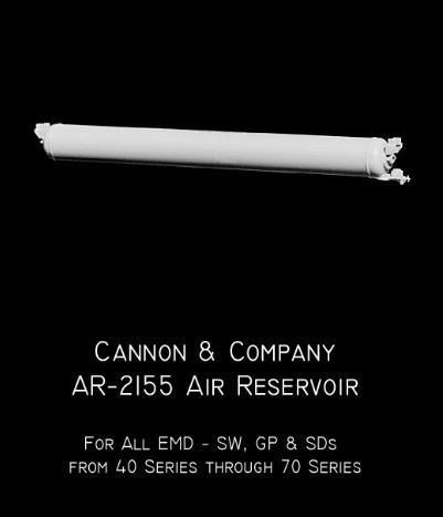 Image 0 of Cannon AR-2155 EMD Standard Air Reservoir