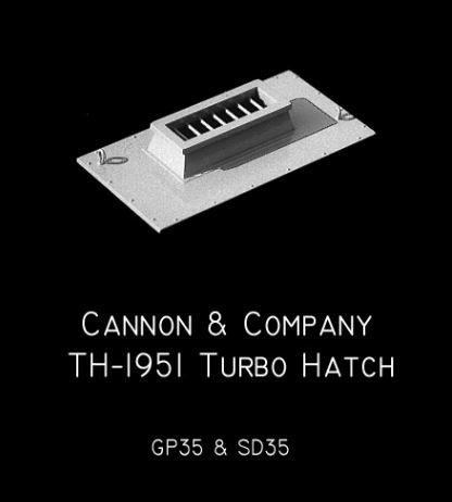 Image 0 of Cannon TH-1951 Turbo Hatch GP/SD35