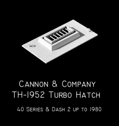 Cannon TH-1952 Turbo Hatch 40 series and -2s