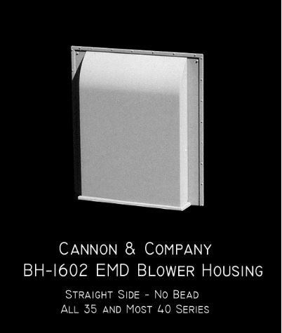 Cannon BH-1602 Blower housing all 35 & most 40 series