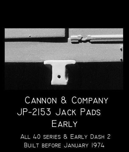 Cannon JP-2153 SD Jacking Pads