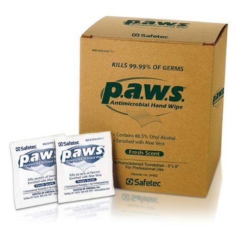 Image 0 of PAWS anticeptic towelletes