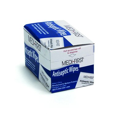 Image 0 of Medfirst XL antiseptic wipes