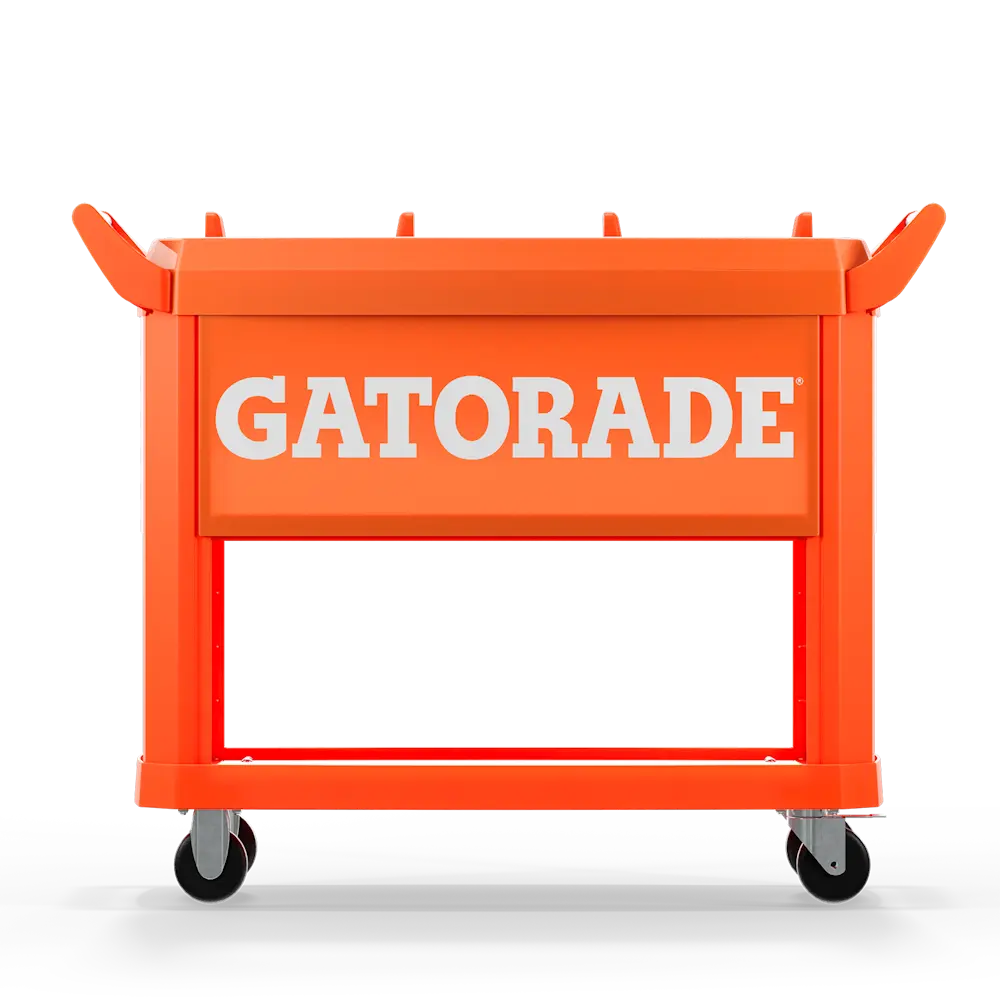 Gatorade double cooler cart