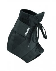 Mueller soft ankle brace with straps