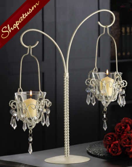 36 Shabby Crystal Bead Chandelier Wholesale Wedding