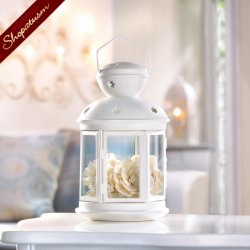 60 Colonial White Candle Lanterns Lamp Wedding Centerpieces