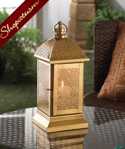 12 Wholesale Lanterns, Gold Wedding Centerpieces, Nomadic Lanterns