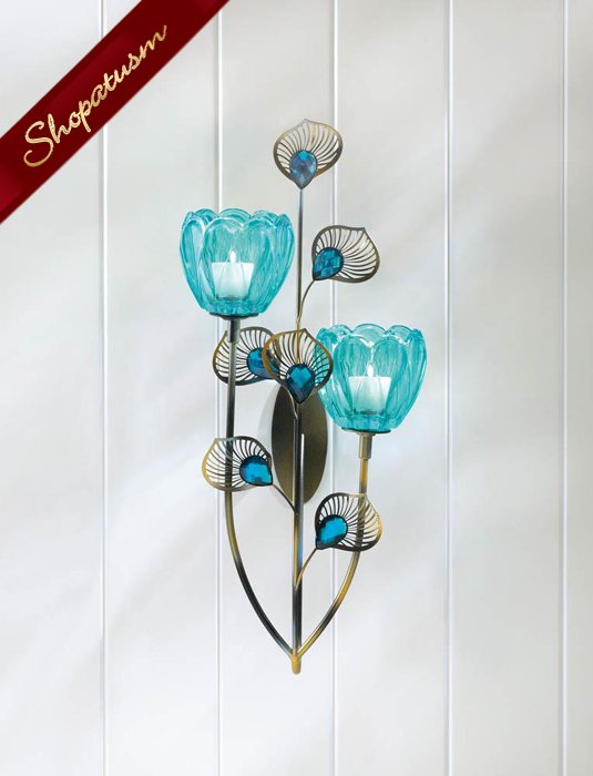 turquoise glass cups