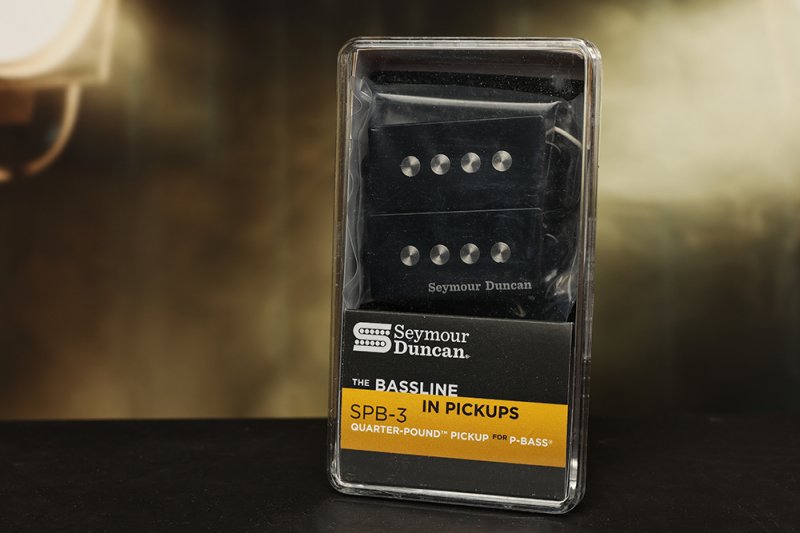 Image 0 of Seymour Duncan SPB3 Quarter Pound P Bass Pickup SET Fender Precision Bass SPB-3