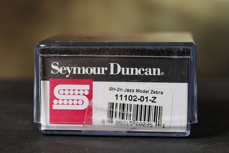 Image 2 of Seymour Duncan SH-2n Jazz Model Humbucker Guitar PICKUP Zebra Neck Rhythm - NEW