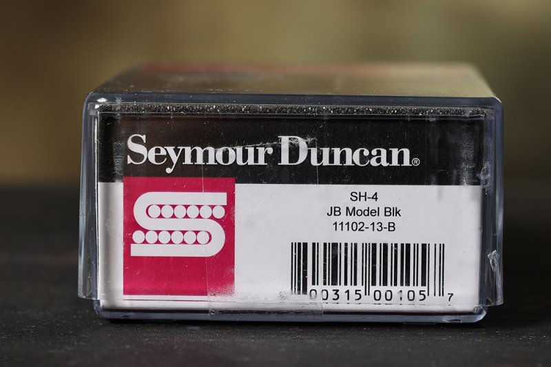 Image 2 of Seymour Duncan JB MODEL HUMBUCKER Guitar Pickup, BLACK SH-4 Bridge Position NEW