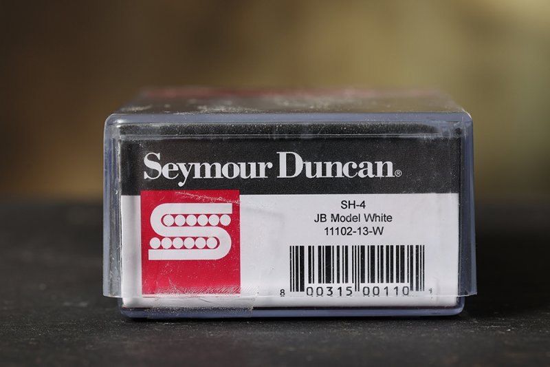 Image 2 of Seymour Duncan SH-4 JB Model Humbucker PICKUP White Electric Guitar