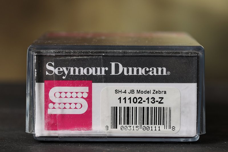 Image 2 of Seymour Duncan SH-4 JB ZEBRA Humbucker Electric Guitar Pickup