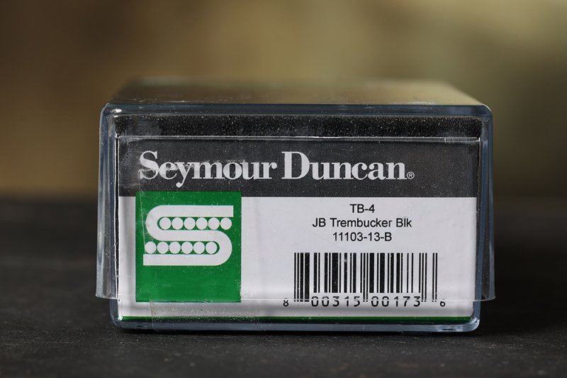 Image 2 of Seymour Duncan TB-4 JB Trembucker Humbucker Pickup Bridge Black Floyd Rose