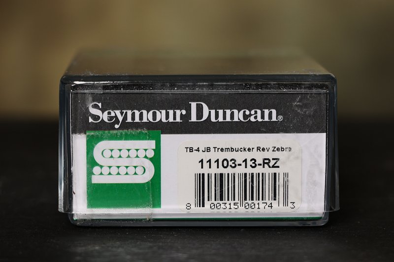 Image 2 of Seymour Duncan TB-4 JB Trembucker Humbucker PICKUP Reverse Zebra Bridge Guitar